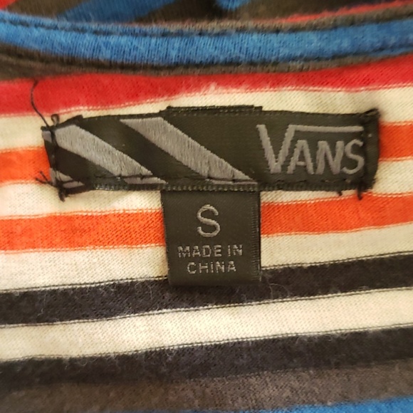 Vans striped cropped tank size small - Picture 4 of 5